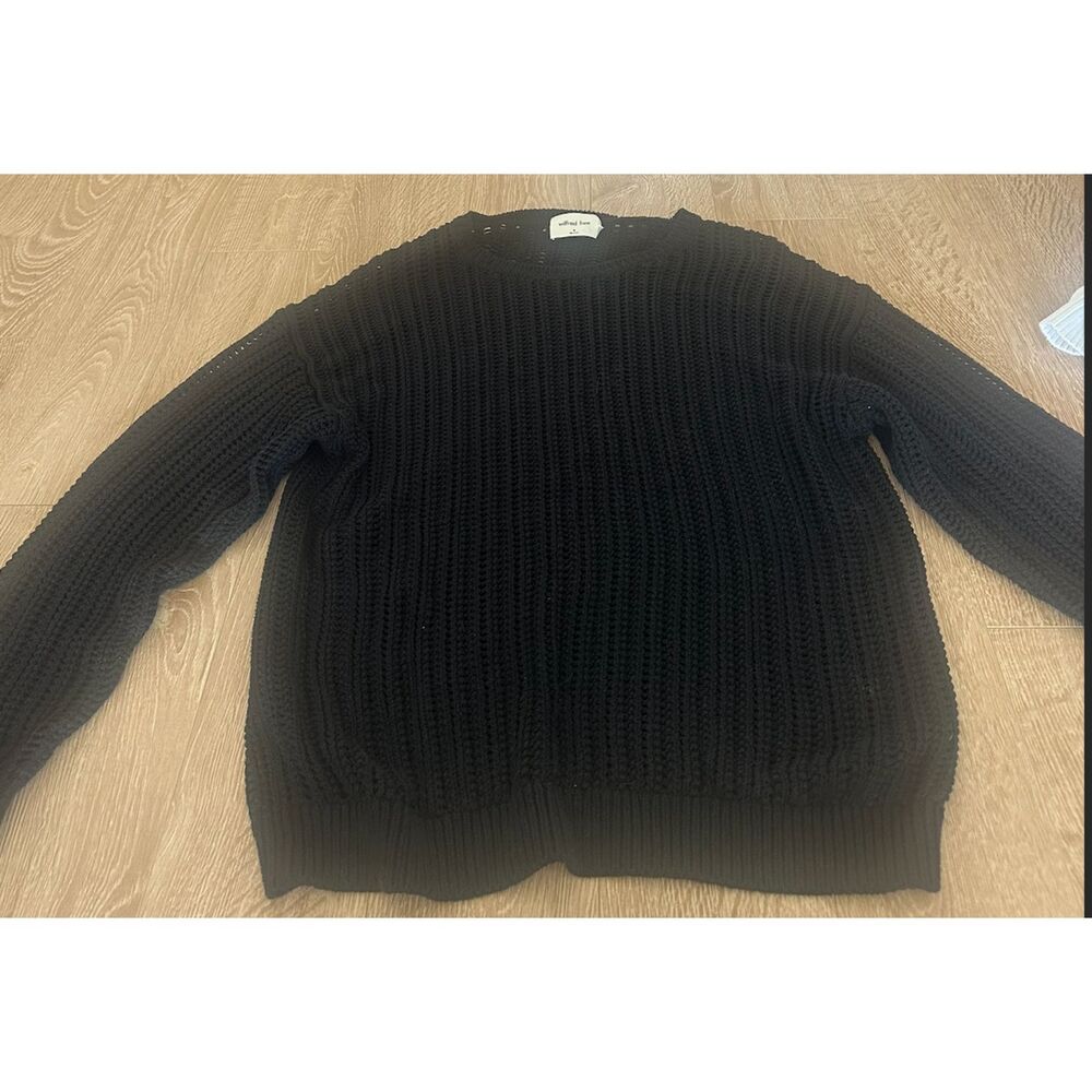 Wilfred oversized black sweater
